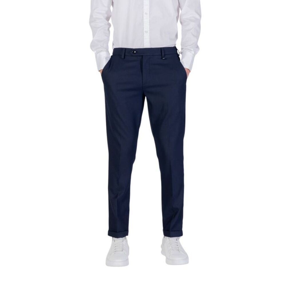 Antony Morato Blue Polyester Skinny Men's Pants